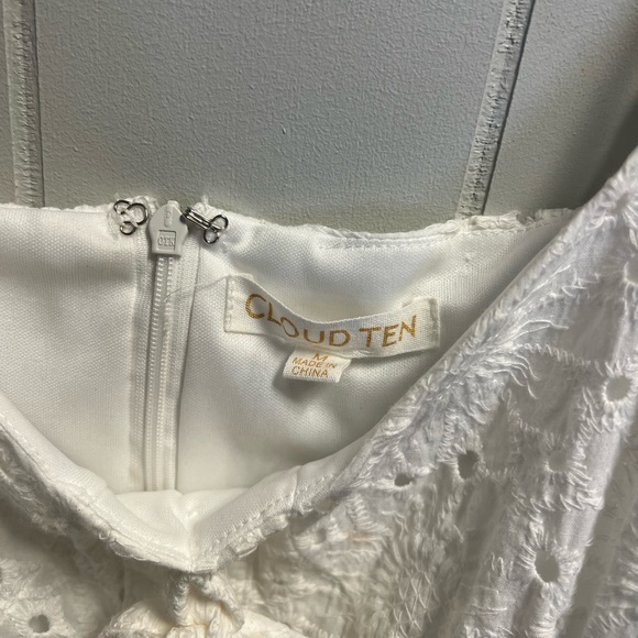 Cloud Ten white lace dress size medium - Picture 4 of 4